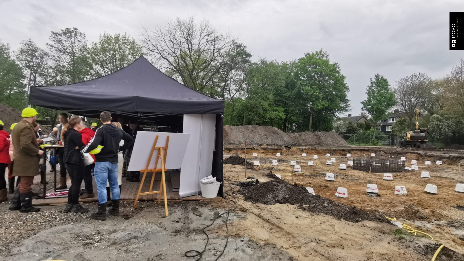 AG NOVA Architecten Start bouw Eemnes De Hilt