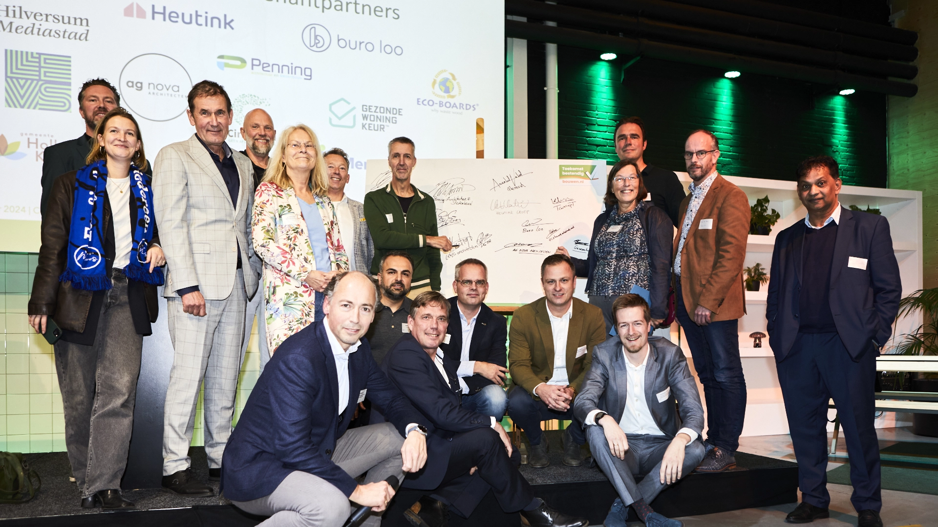 AG NOVA Architecten ondertekent convenant Toekomstbestendig Bouwen