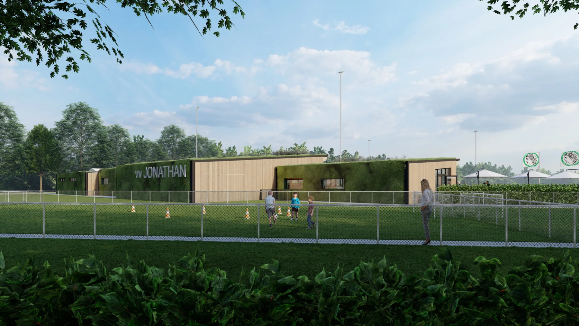 Clubgebouw VV Jonathan AG NOVA Architecten