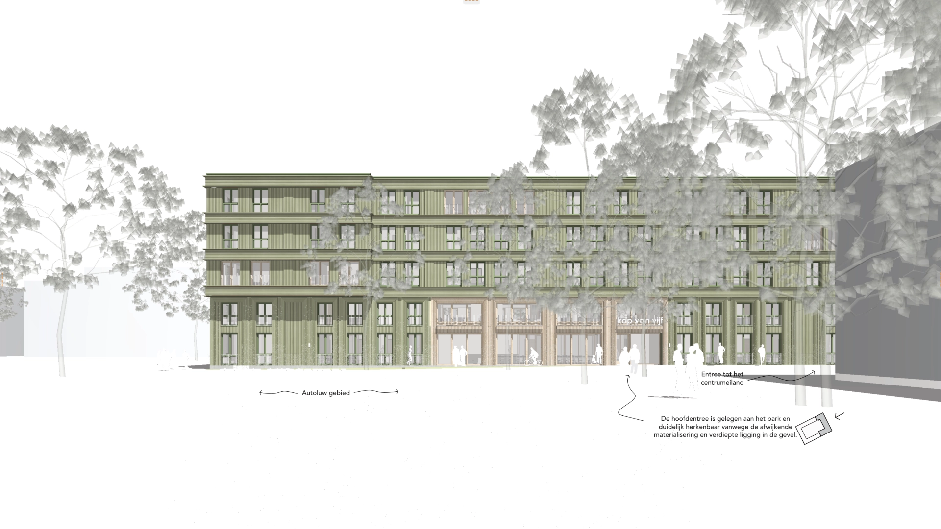 AGNOVA Architecten Amsterdam Centrumeiland Kop van Vijf