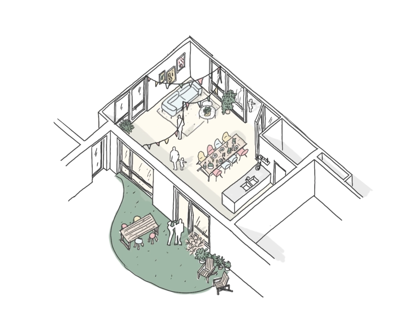 P24571-Kop-van-Vijf-schets woonkamer purmerend-kleiner
