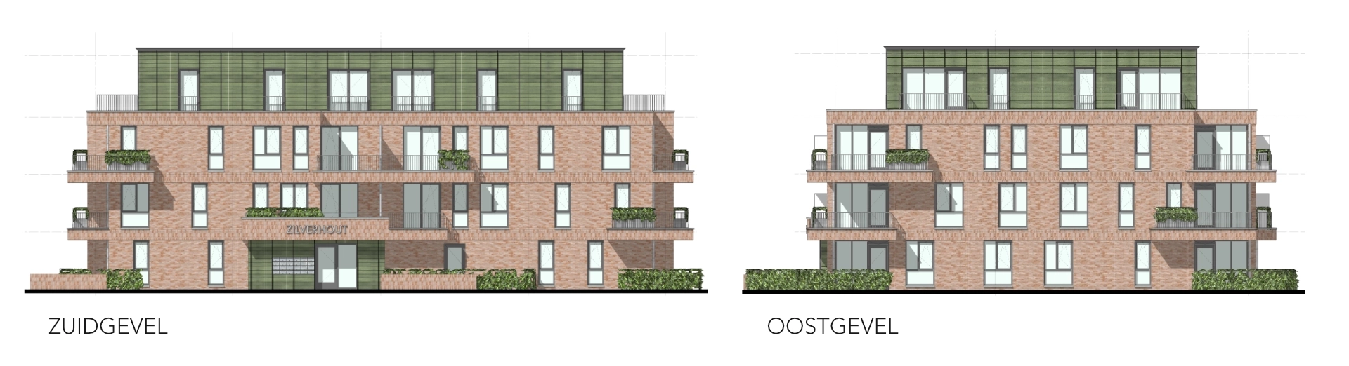 VO Doorsneden-zuid oost gevel